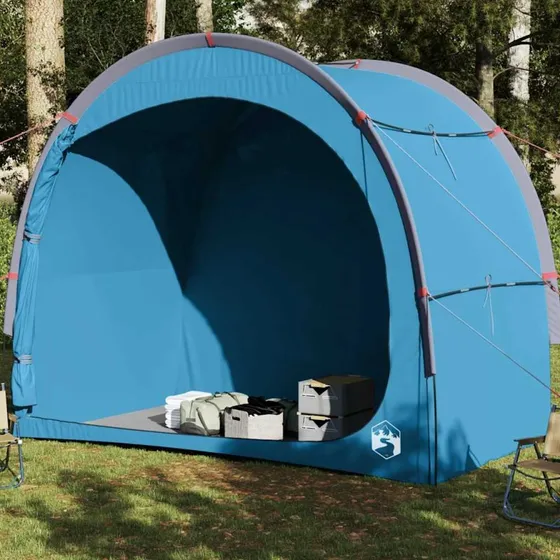 Vandtæt opbevaringstelt til camping – blå