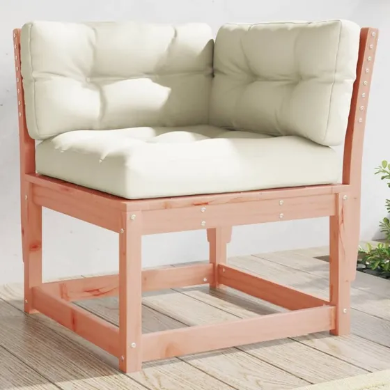 Hjørnemodul til sofa i massivt douglasgran 73x73x78 cm