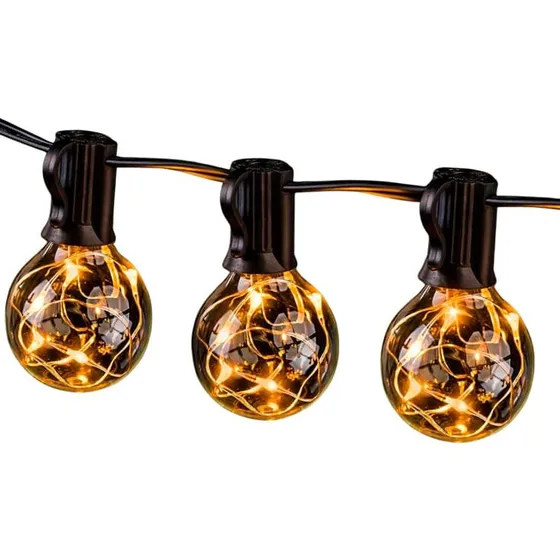 Veli Line udendørs lyskæde 20 pærer 5,7 m IP44