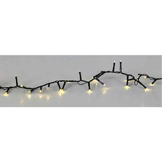 Solcelle-lyskæde 800 LED varm hvid 19 m