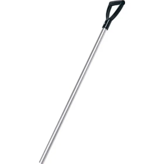 Alu-skaft 95 cm med plast D-greb