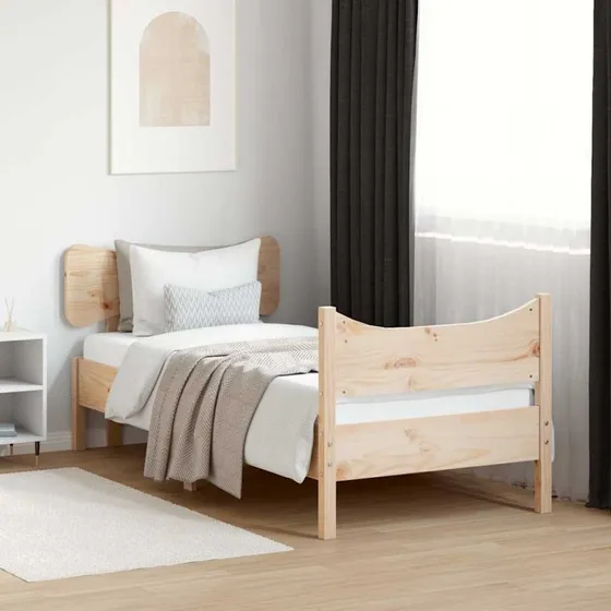Sengeramme 90x200 cm i massivt fyrretræ