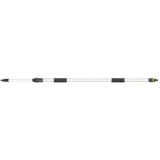 Universal teleskopskaft m. vandgennemløb og on/off 130–220 cm