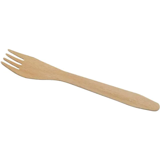 ABENA Gastro gaffel 16 cm birketræ, brun - 2000 stk
