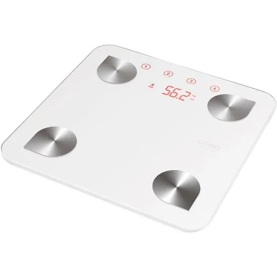 CASO BF4 personvægt med kropsanalyse, hvid