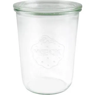 Weck sylteglas 850 ml (743) 6 stk med låg Ø10×14,7 cm