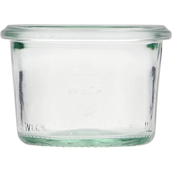 WECK 80 ml sturzglas, rundkant