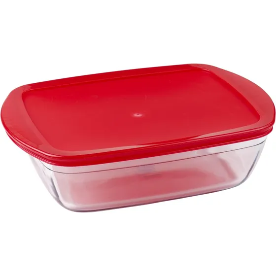 Ôcuisine Opbevaringsboks rektangulær 28x20x8 cm, 2,6 L