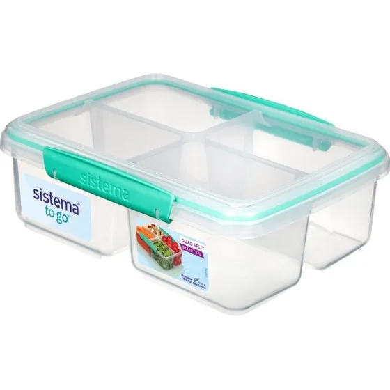 Sistema Quad Split To Go 1,7 L (teal)
