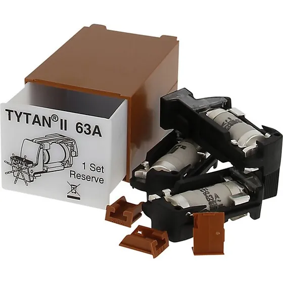 Niko TYTAN II sikringsskuffe komplet magasin 3x63A
