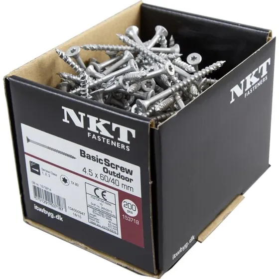 NKT Ruspert1000 spunskrue 5,0x120 mm TX20 200 stk