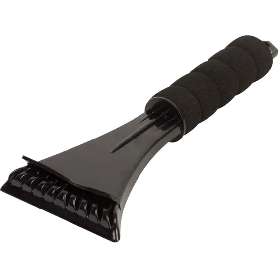 ALASKA Isskraber med gummiskraber, sort (23×9×3 cm)