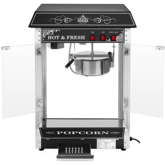 Royal Catering RCPS-16.2 Popcornmaskine 230V 1,6 kW, sort