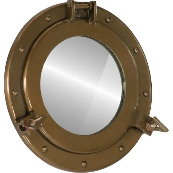 Kojespejl vghngt 30 cm - aluminium & glas