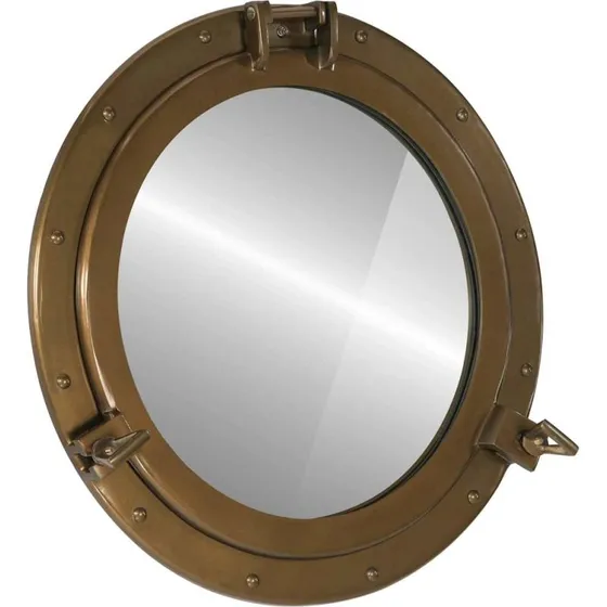 Kojespejl 50 cm vghngt i poleret aluminium