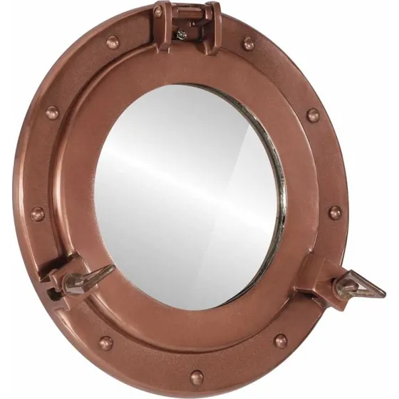 Kojespejl 30 cm vghngt aluminium & glas