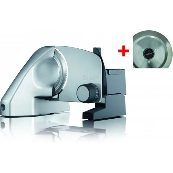 Graef Vivo Twin pålægsmaskine med glat og bølgeklinge