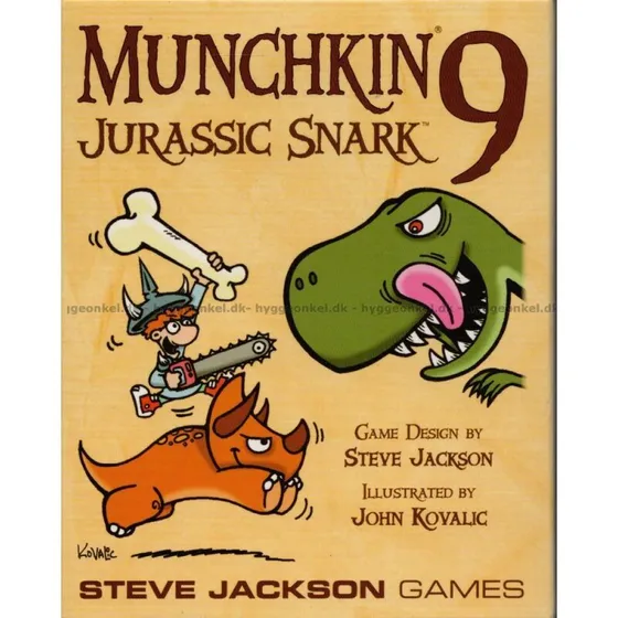 Munchkin 9: Jurassic Snark – Udvidelse (112 kort)