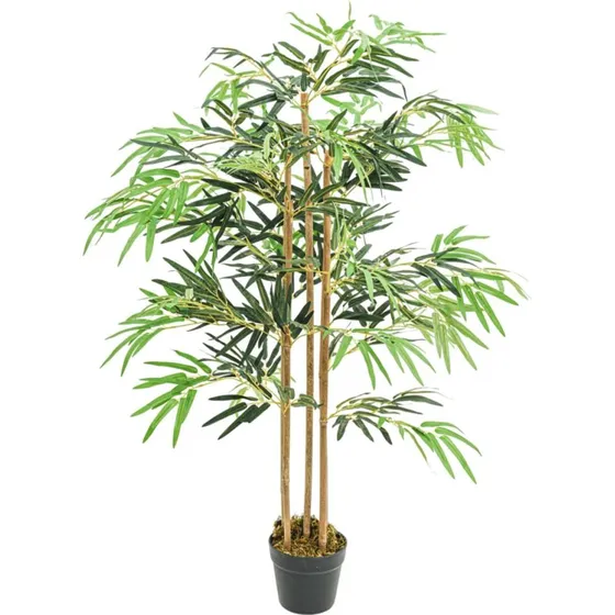 Kunstigt bambustræ 120 cm – 730 naturtro blade