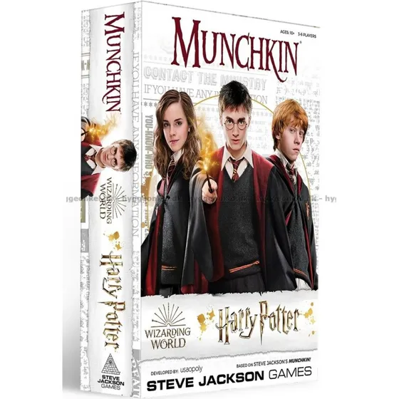 Munchkin: Harry Potter - Brætspil (11+), 3-6 spillere