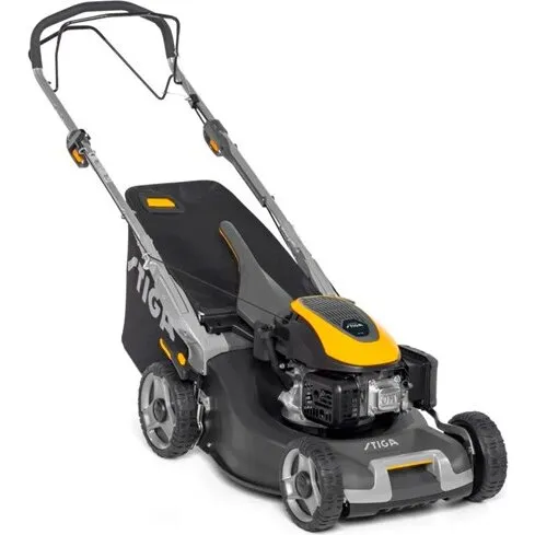 STIGA Twinclip 950 S 48 cm benzin-plæneklipper m. opsamler
