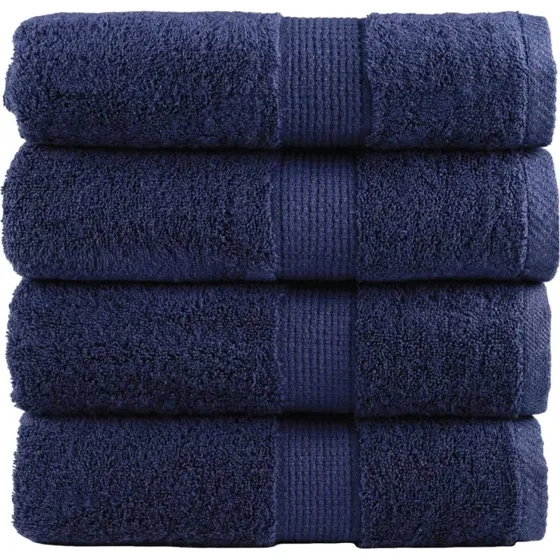 SOLUND premium vaskehåndklæder 4 stk 30x30 cm, 600 g/m²