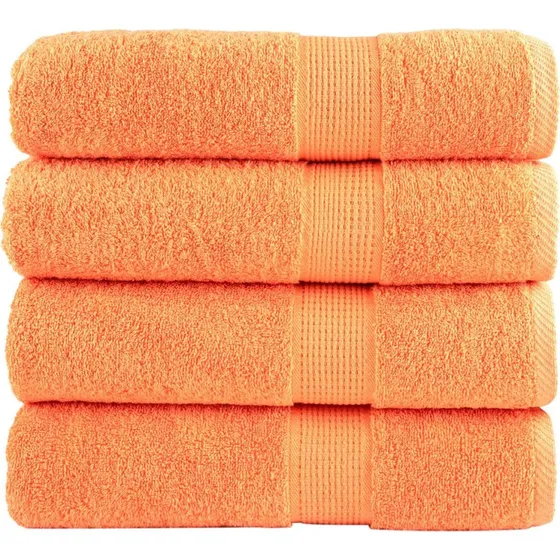 SOLUND Premium badehndklder 4 stk 100x150 cm 600 g/m