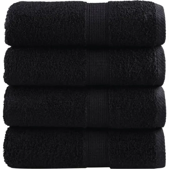 Premium vaskehåndklæder SOLUND 4 stk – 30x30 cm, 600 gsm