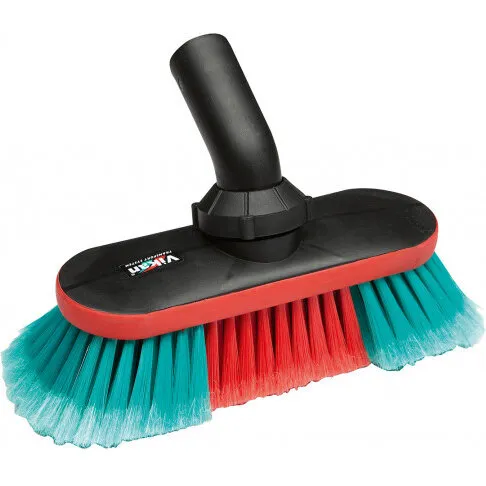 Vikan autobørste m/vandgennemløb & drejeled 250 mm, blød