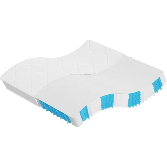 Springmadras med pocket-fjedre 200x200 cm  Medium