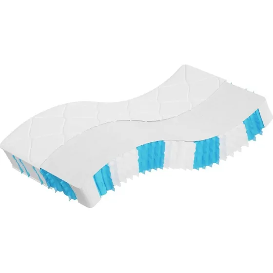 Springmadras med pocketfjedre 90x200 cm – Medium fast