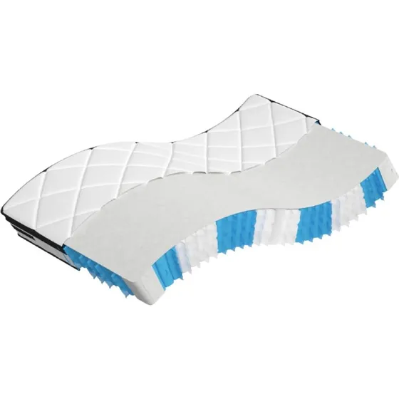 Springmadras med pocketfjedre 90x200 cm - Medium