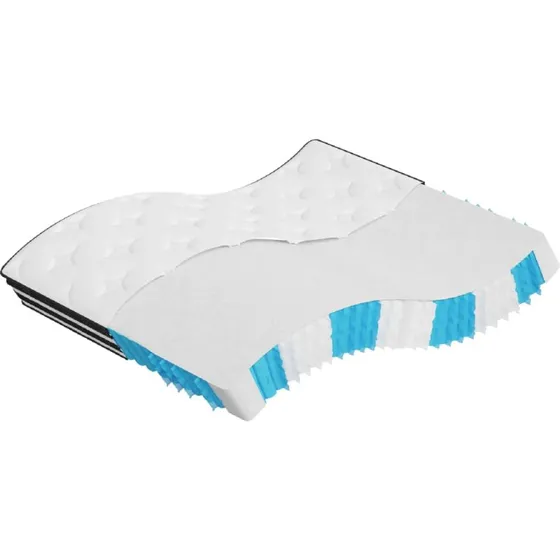 Springmadras med pocketfjedre 160x200 cm – medium-fast