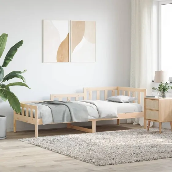 Daybed 90x190 cm i massivt fyrretr (uden madras)