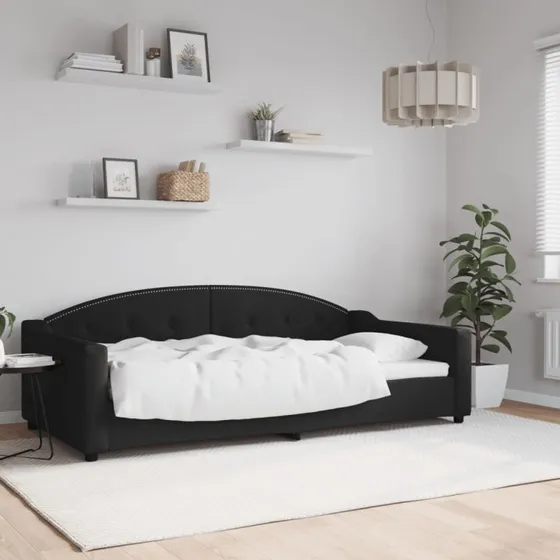Daybed sovesofa 100x200 cm - sort stof
