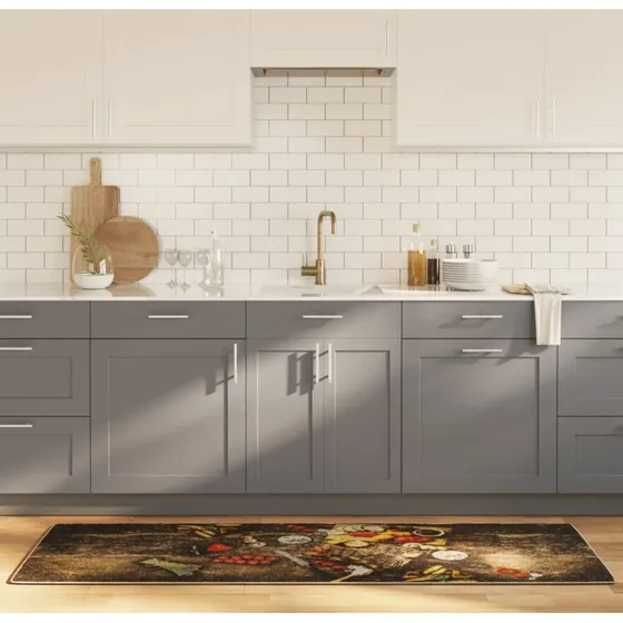 Kkkentppe 60x180 cm vaskbart & skridsikkert - flerfarvet