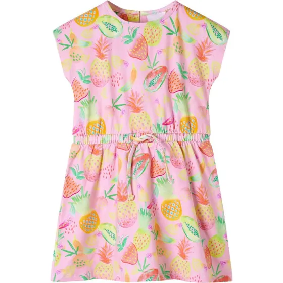 Kjole til brn str. 140  Lyserd hverdagskjole