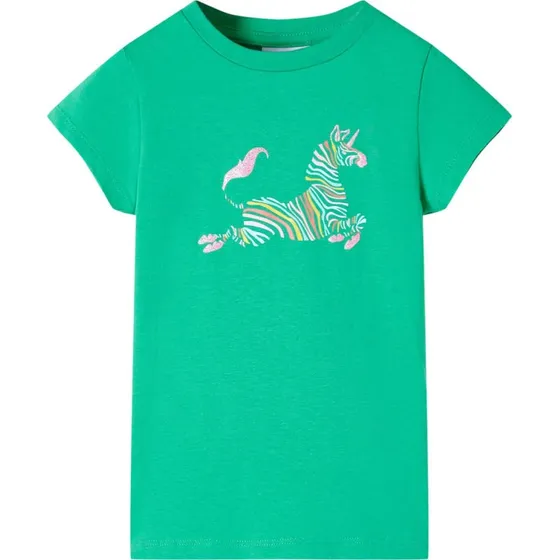 Brne T-shirt str. 140, grn, kortrmet