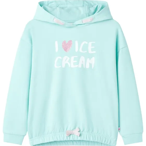 Httetrje til brn str. 128 - Lysebl