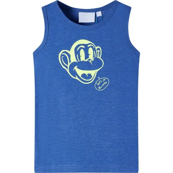 Tanktop til brn blmeleret str. 116