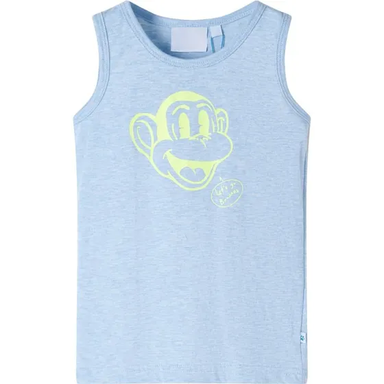 Tanktop til brn, blmeleret str. 104  Abehoved