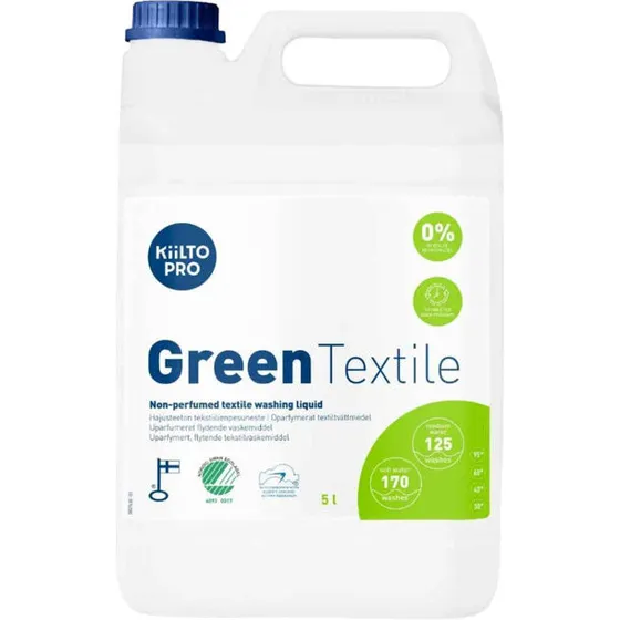 Kiilto Pro Green Textile flydende vaskemiddel 5 L