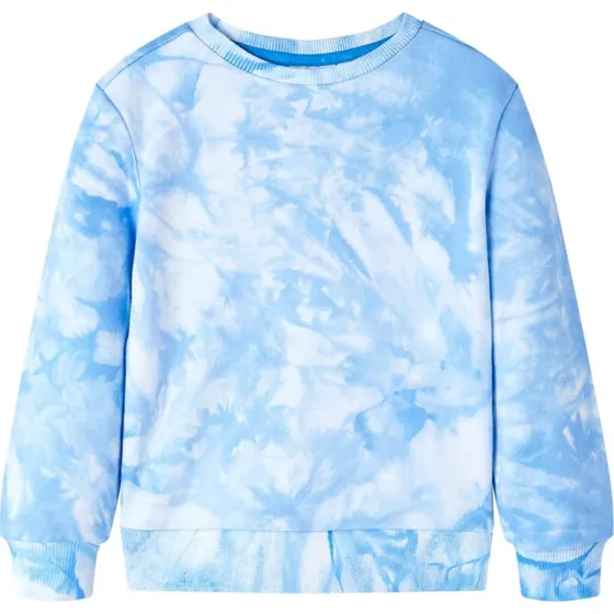 Sweatshirt til brn, lysebl - str. 92