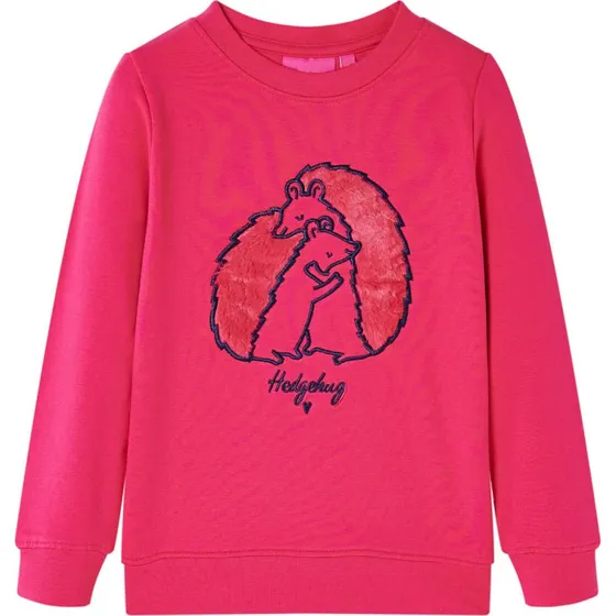 Børnesweatshirt str. 116, pink