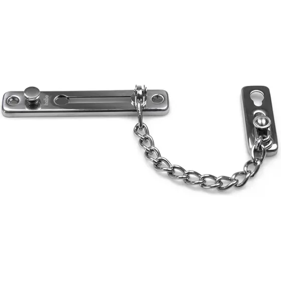 Habo dørkæde med spærre 17199, rustfrit stål
