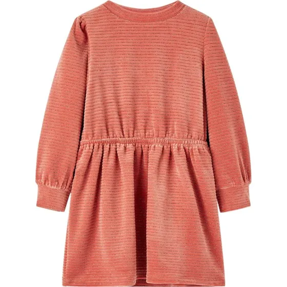 Langrmet fljlskjole til brn 116 - Lyserd