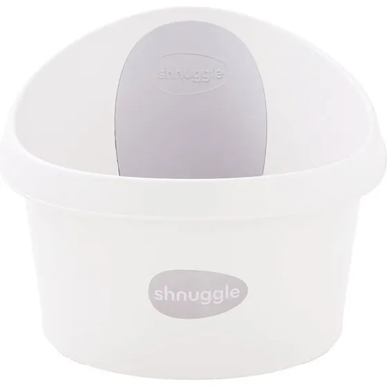 Shnuggle Badekar Toddler White/Grey