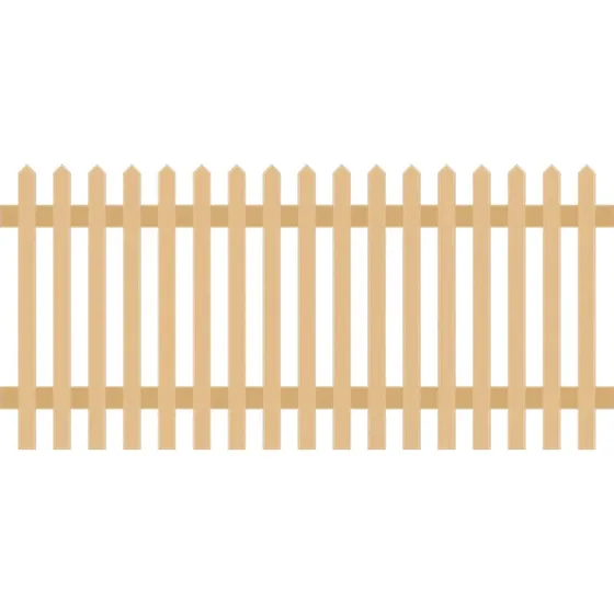 PLUS Skagen stakit 150x70 cm, grøn