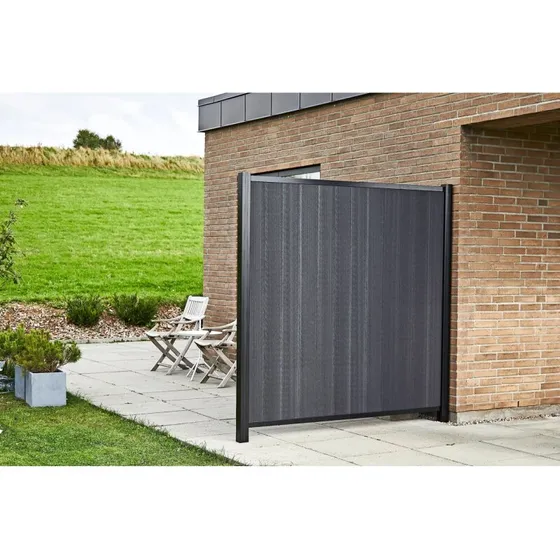 SUPERROOF 180 x 180 x 3 cm sort panel