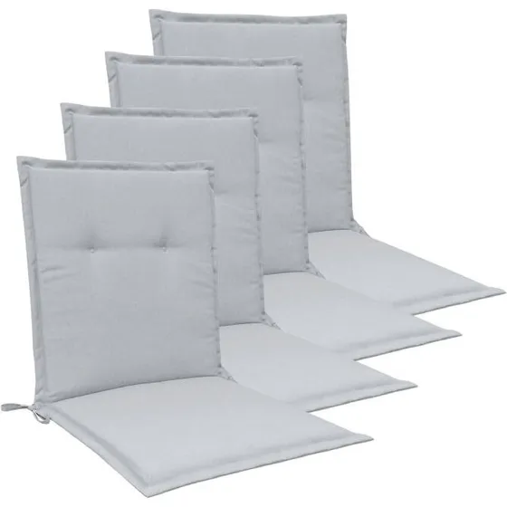 Nordstrand Home havehyndepakke 4 stk. – Grå, 5 cm skum (Universal)